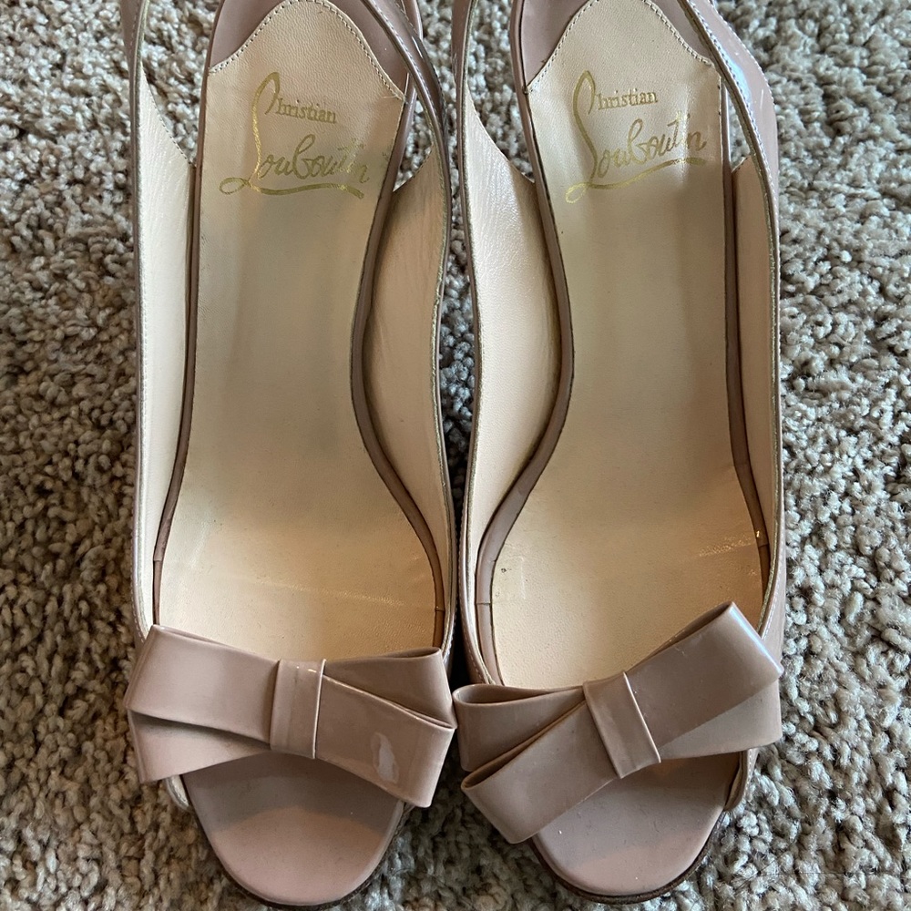 Christian Louboutin Bow 70mm 37.5
